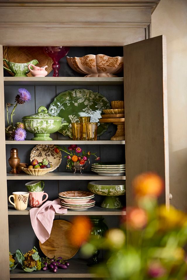 Botanical Silhouette Serving Platter #2