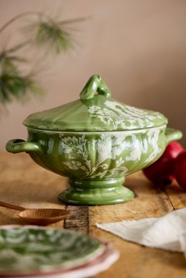 Botanical Silhouette Lidded Tureen