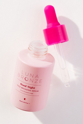 Luna Bronze Good Night Face Bronzing Serum | Anthropologie