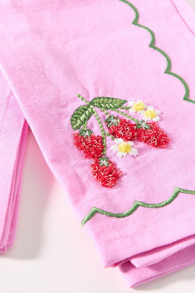 Berry Cotton Napkins, Set of 4 #2