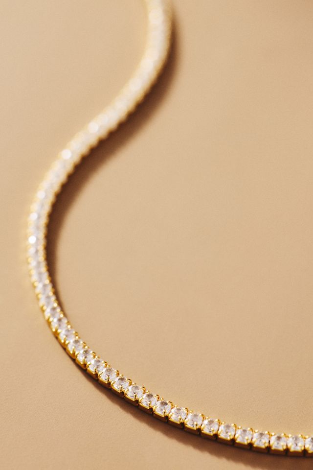 Shashi Classic Tennis Necklace #1
