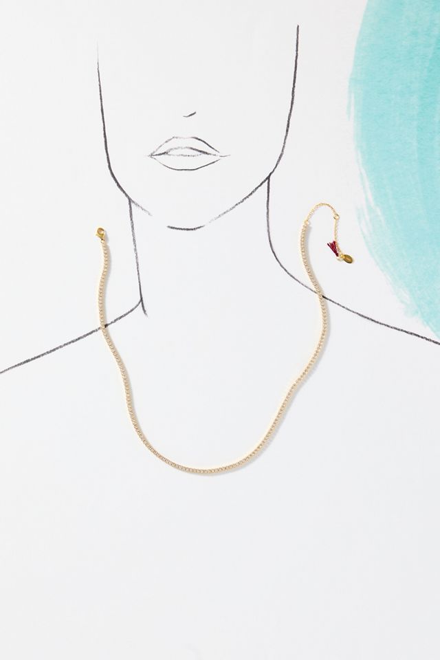 Shashi Classic Tennis Necklace #2