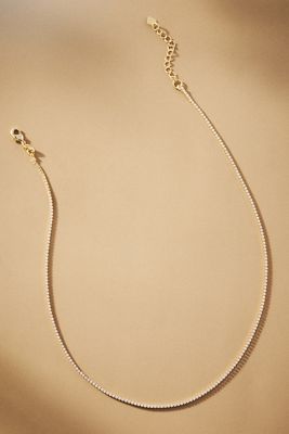 Shashi Micro Teeny Tiny Tennis Necklace