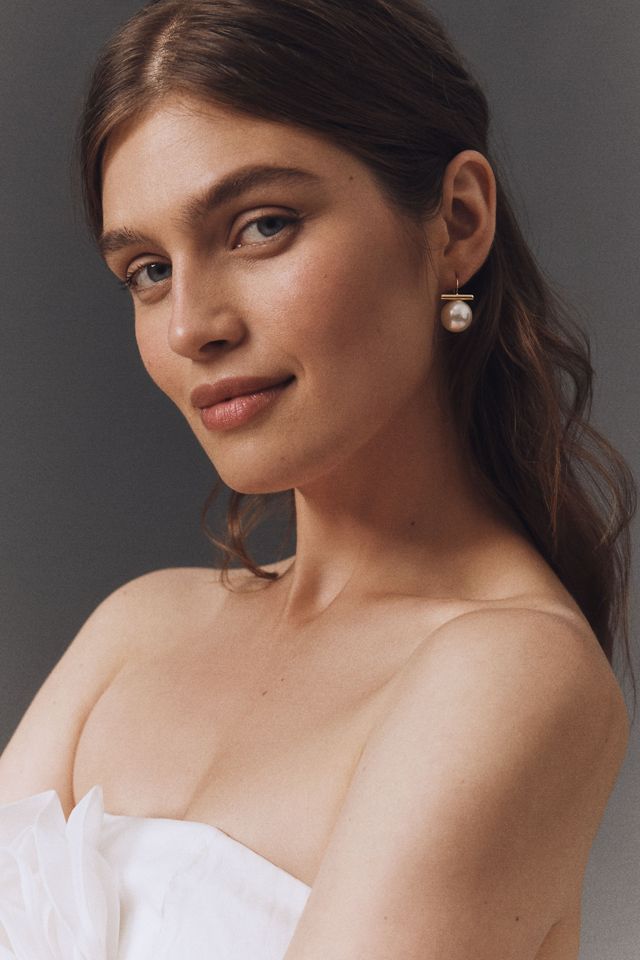 Shashi Rory Pearl Earrings #1