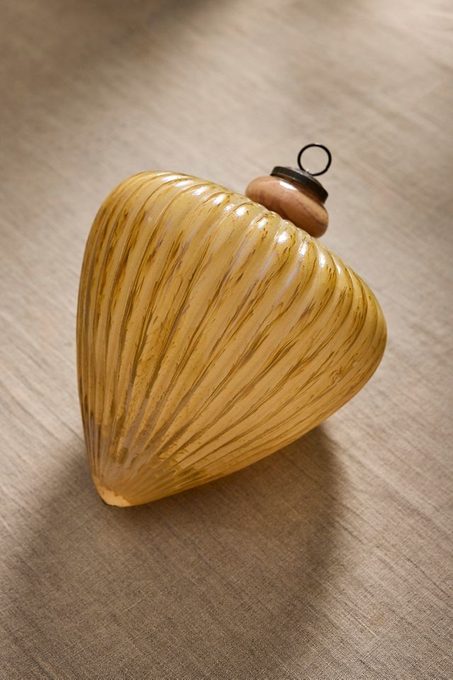 Giant Cone Finial Glass Ornament #2