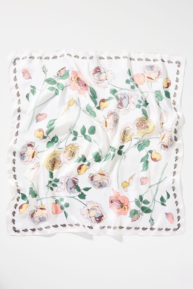 Summer Fruits Printed Hair Scarves, Set of 2 #2