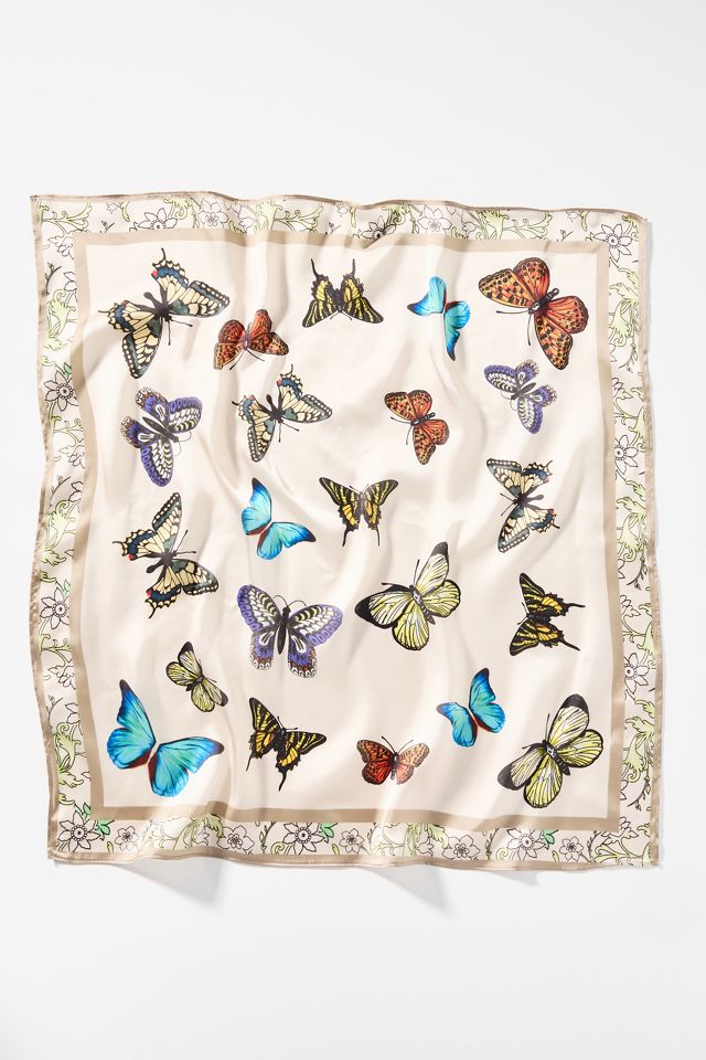 Summer Fruits Printed Hair Scarves, Set of 2 #3