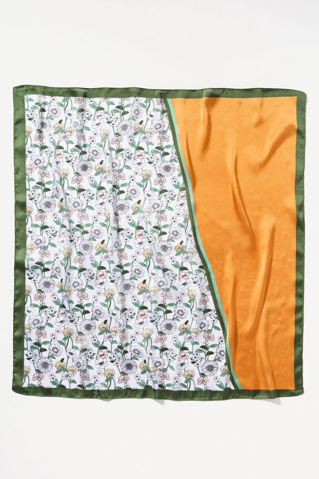 Summer Fruits Printed Hair Scarves, Set of 2 #1