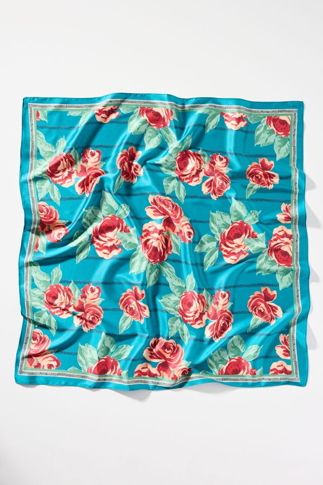 Summer Fruits Printed Hair Scarves, Set of 2 #1