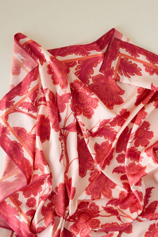 Summer Fruits Printed Hair Scarves, Set of 2 #1