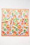 Summer Fruits Printed Hair Scarves, Set of 2