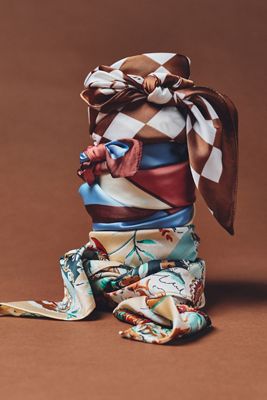 Ollari Lurex Poncho