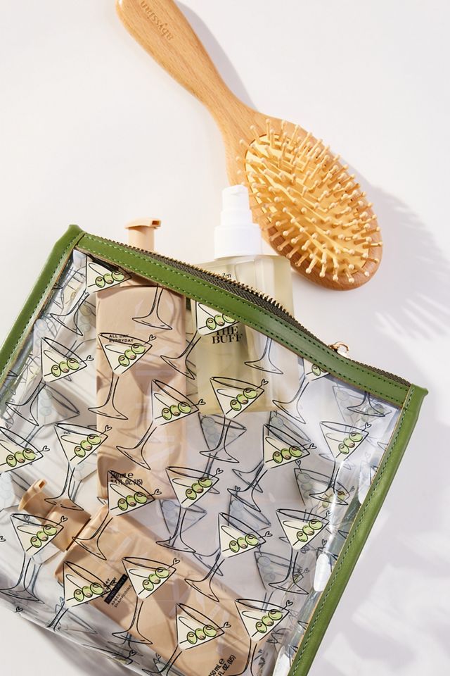Frasier Sterling Martini Square Makeup Bag #1