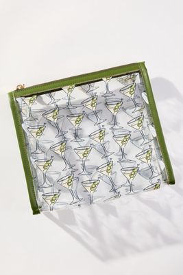 Colorblock Cosmetic Bag
