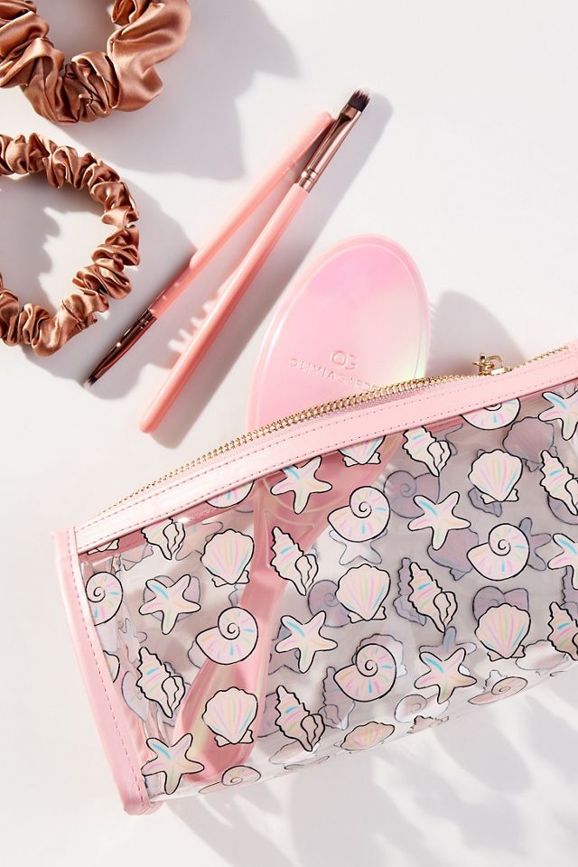 Frasier Sterling Shell Rectangle Makeup Bag #1