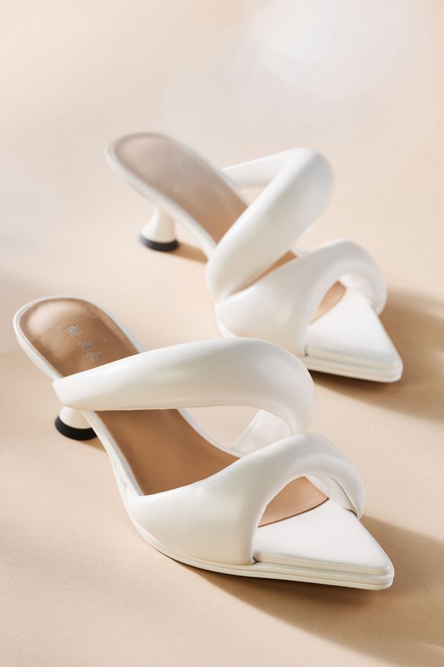 JW PEI Sara Puffy Mule Heels #1
