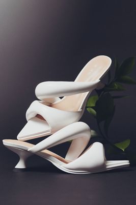 JW PEI Sara Puffy Mule Heels