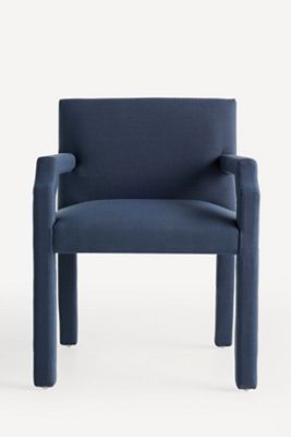 Delaney Performance Linen Dining Armchair
