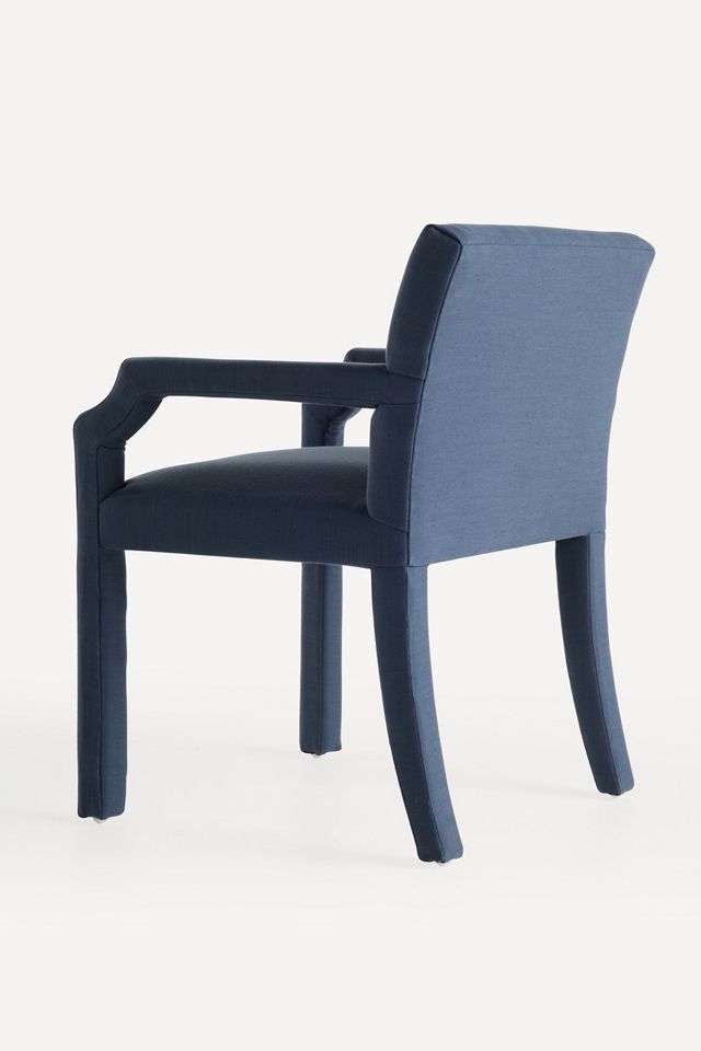 Delaney Performance Linen Dining Armchair #3