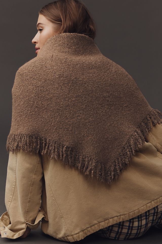 Scialle Triangolare con Frange #2