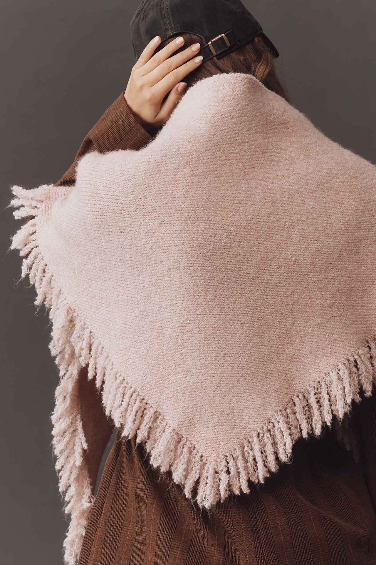 Fringed Triangle Wrap