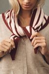 By Anthropologie Triangle Knit Scarf