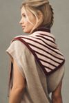 By Anthropologie Triangle Knit Scarf