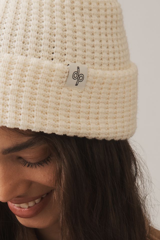 Daily Practice Waffle-Knit Beanie #1