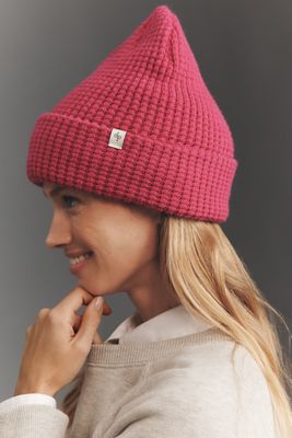 Daily Practice Waffle-Knit Beanie