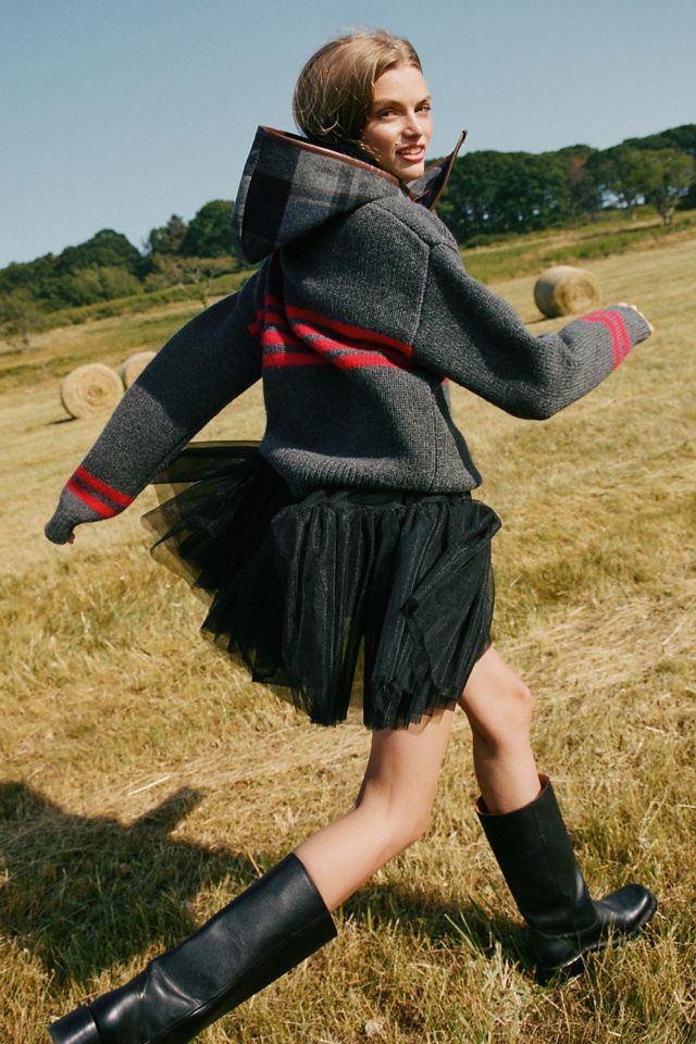 By Anthropologie Plaid Hood #2