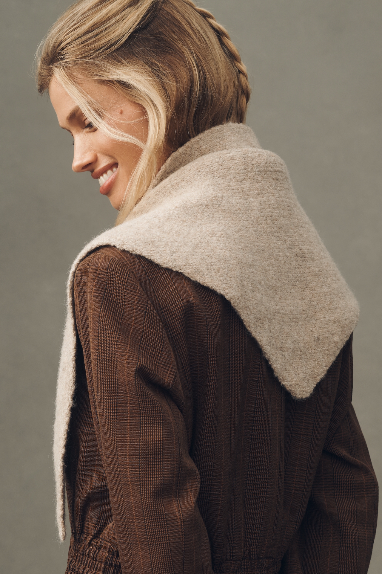 By Anthropologie Small Triangle Wrap Scarf
