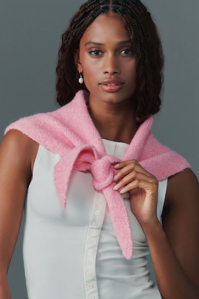 By Anthropologie Small Triangle Wrap Scarf #3