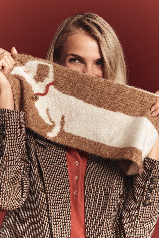 Maeve Icon Skinny Knit Scarf