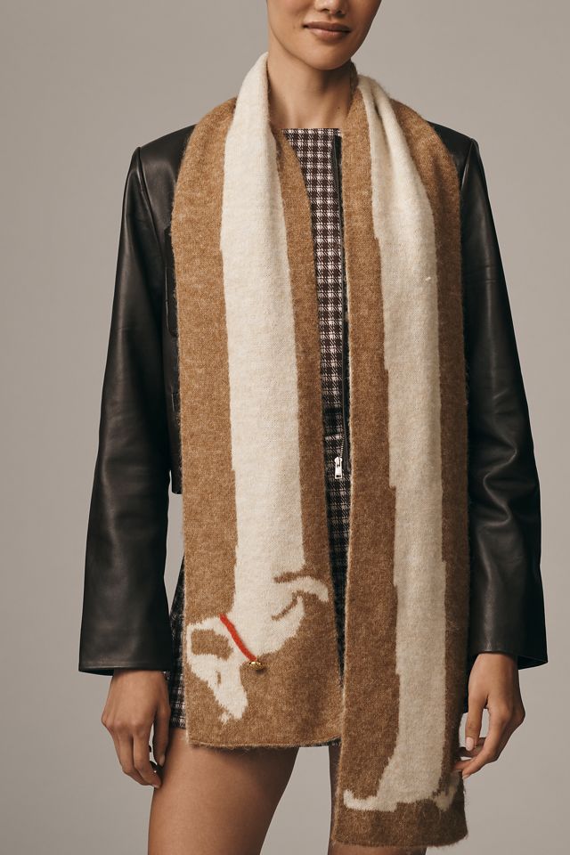 Maeve Icon Skinny Knit Scarf