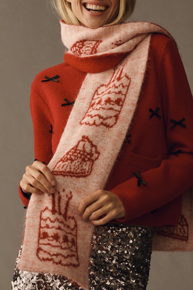 Maeve Icon Skinny Knit Scarf #2