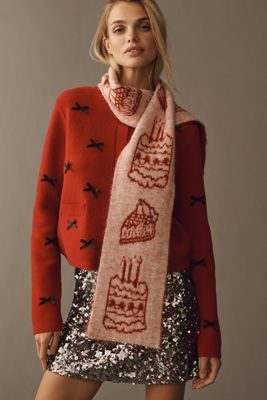 Maeve Icon Skinny Knit Scarf