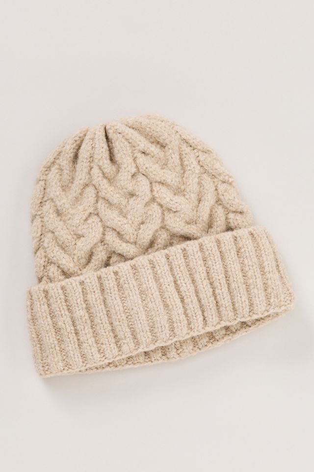 Maeve Cable-Knit Beanie #1
