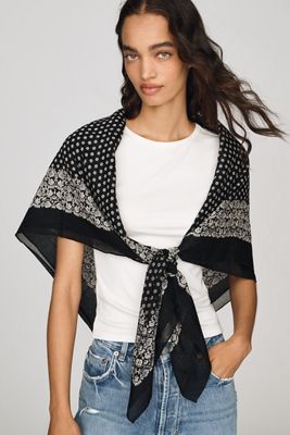 THE GREAT. 100% Cotton Big Bandana Scarf