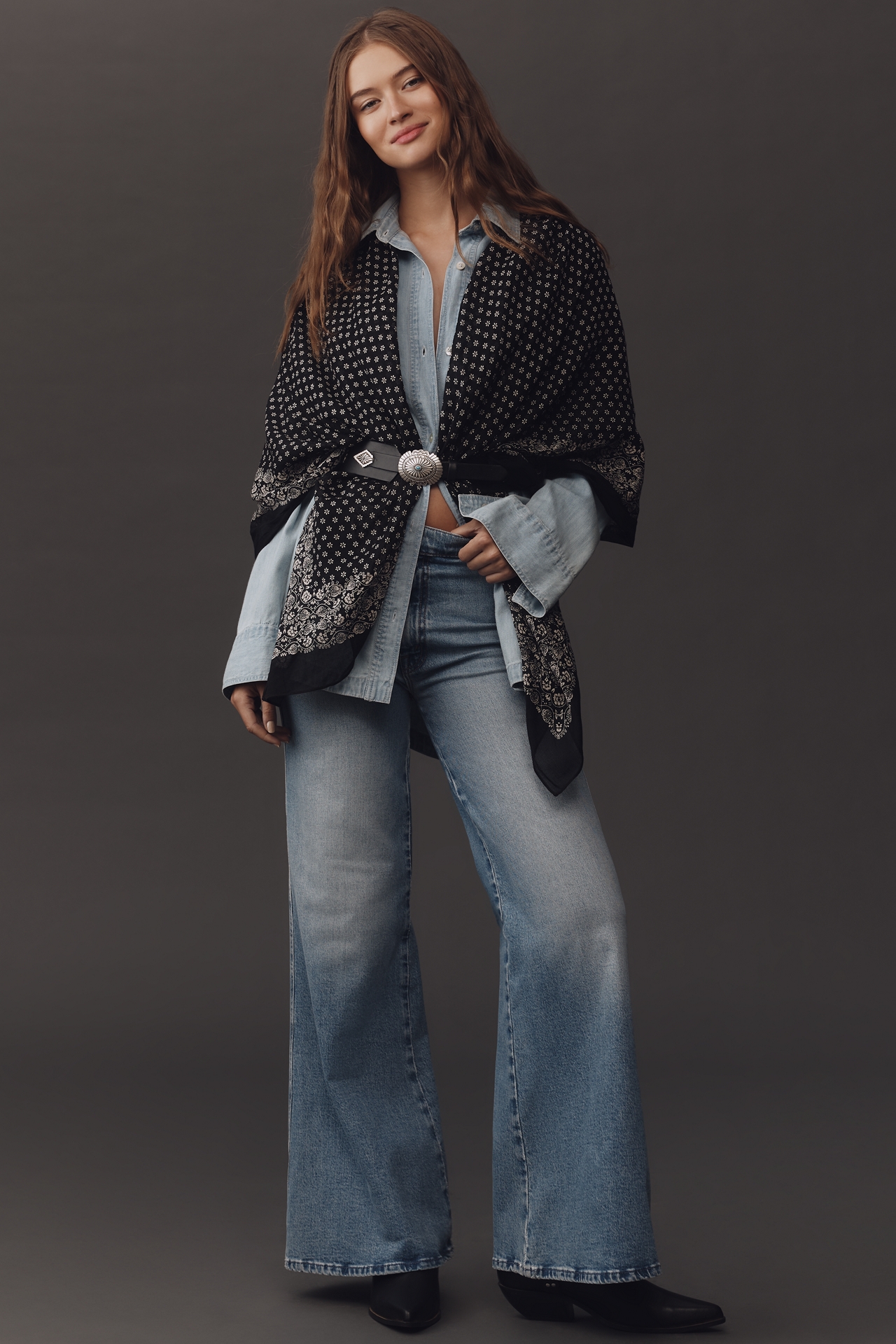 The Great Big Bandana Scarf by Anthropologie