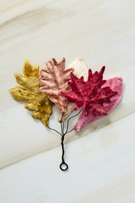 Velvet + Iron Leaves Bunch