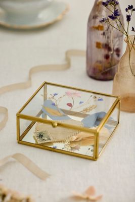 Pressed Floral Keepsake Box