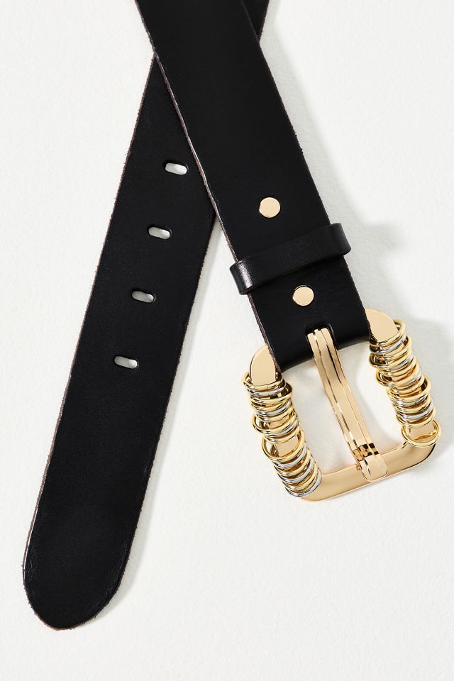 Multi Ring Accent Buckle Belt #3