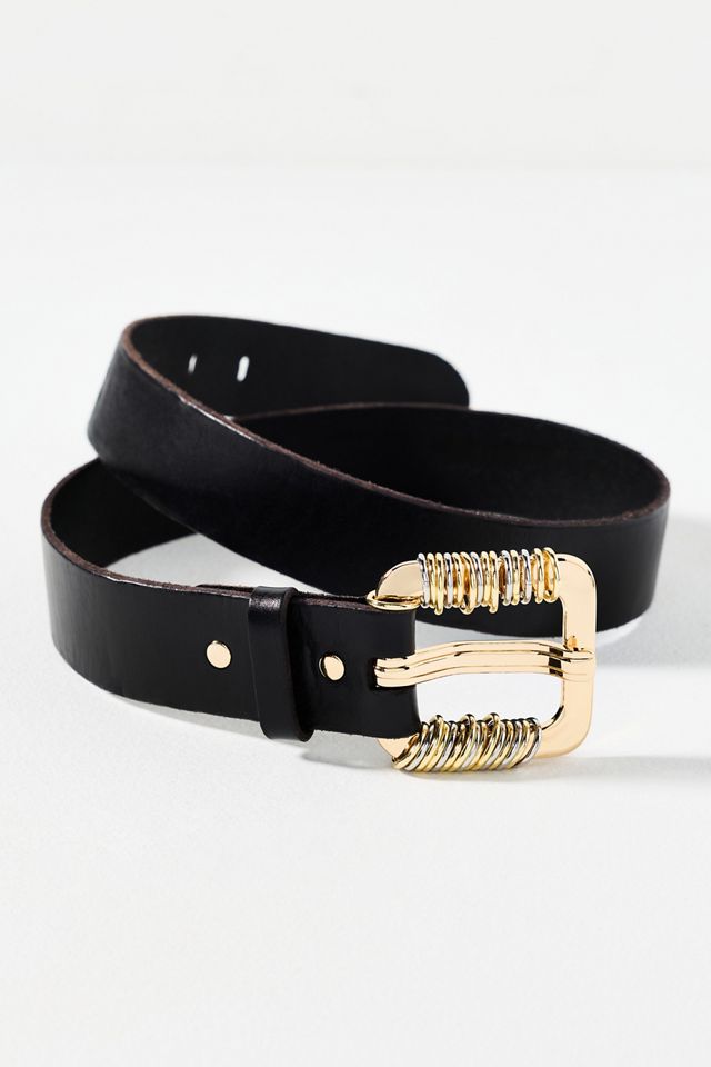 Multi Ring Accent Buckle Belt #2