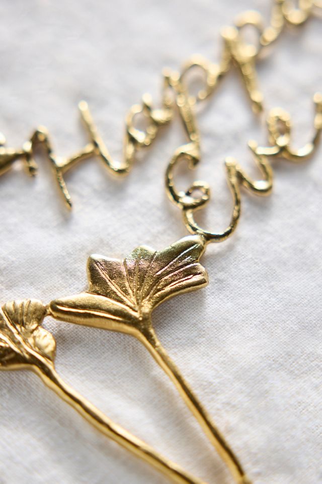 Happily Ever After Brass Cake Topper #1