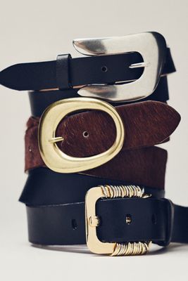 Streets Ahead Asher Shaped Buckle Belt