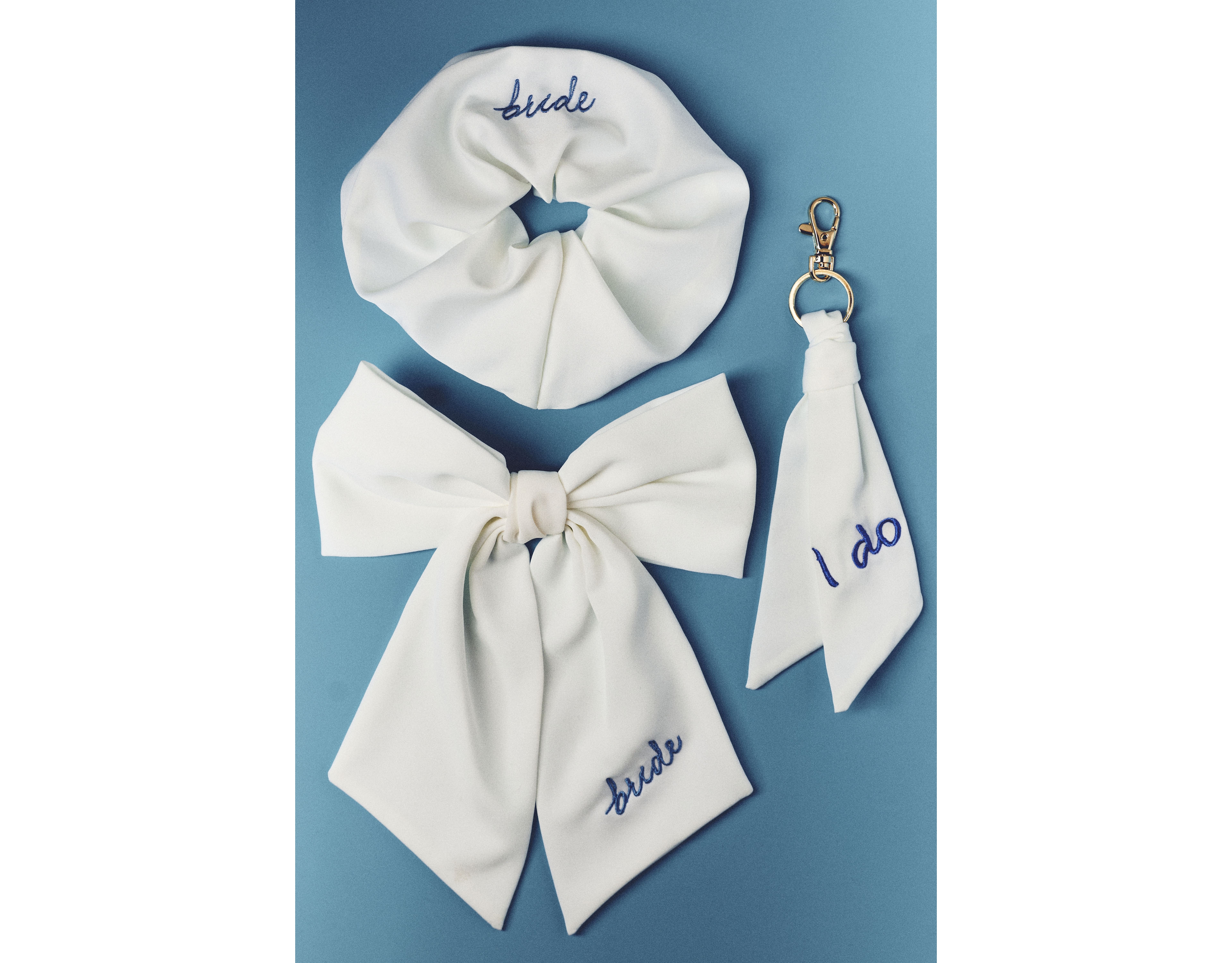 By Anthropologie Weddings Bride Satin Scrunchie