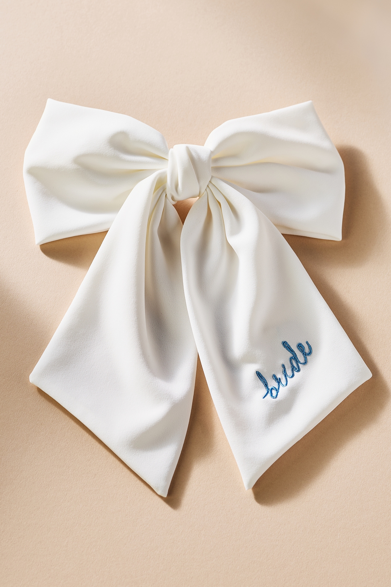 By Anthropologie Weddings Bride Satin Hair Bow