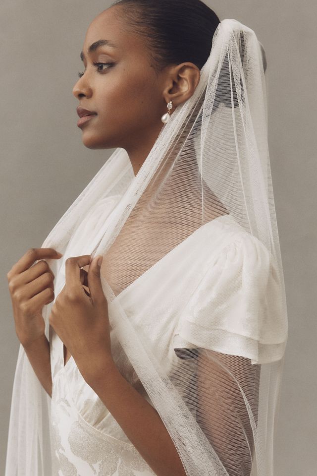 English Tulle Cathedral Veil #2