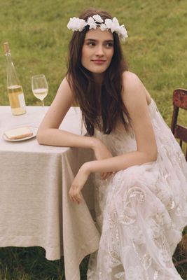 Twigs & Honey Silk Flower Hair Crown