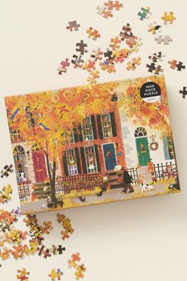 Autumn in the Neighborhood 1000-Piece Puzzle